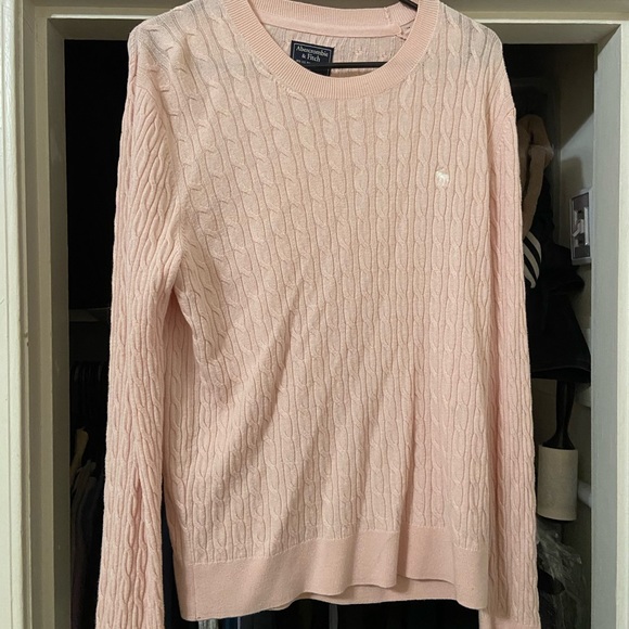 Abercrombie and Fitch Pink sweater - Picture 1 of 1